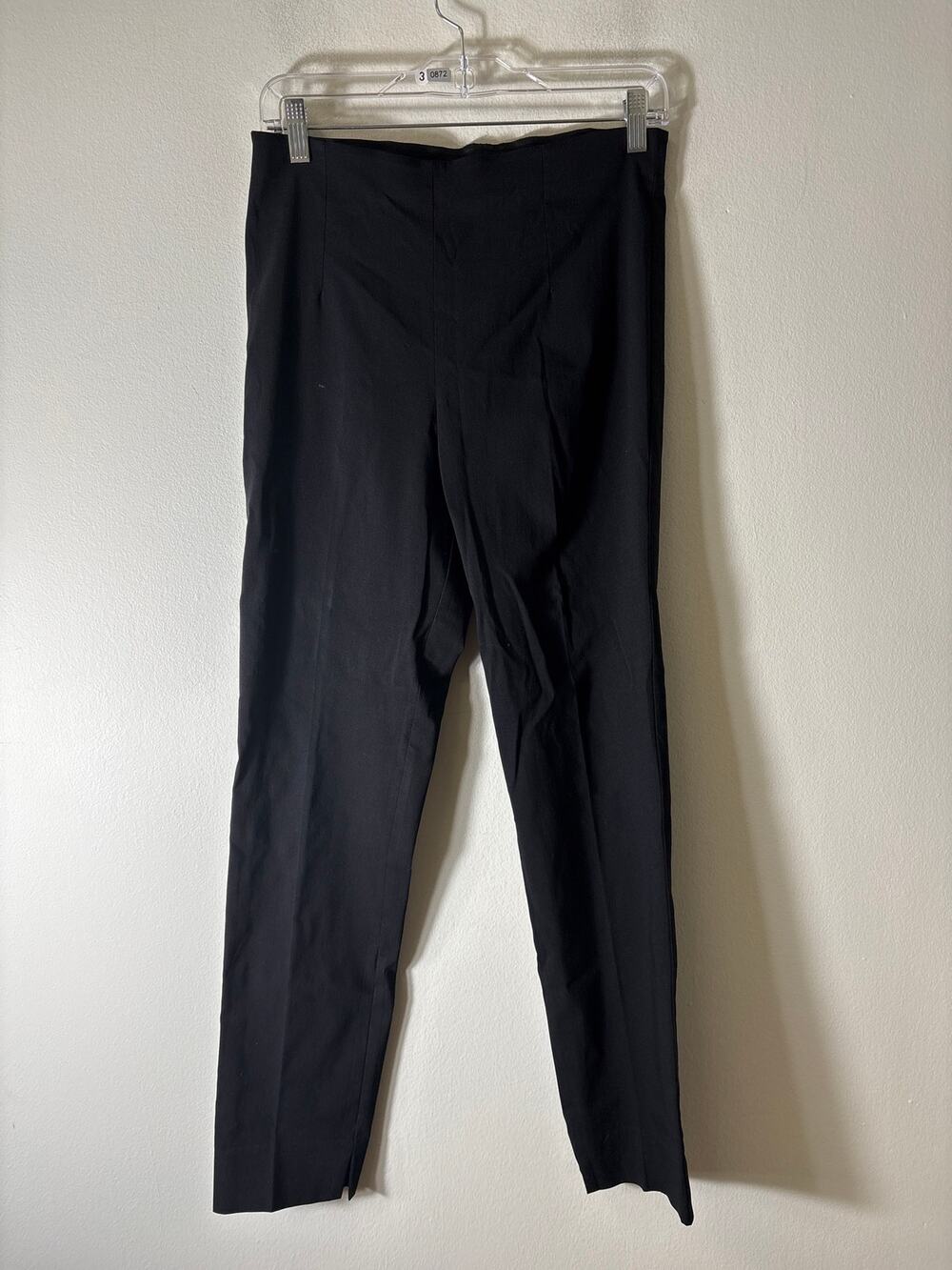 Equestrian Black Pull On Tapered Pants Sz L